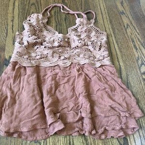 Dry goods lace tank